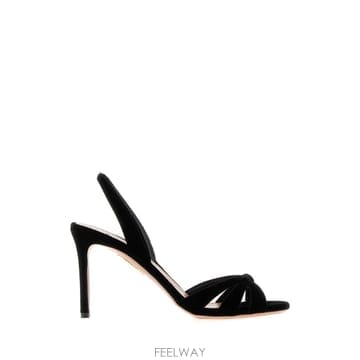 아쿠아주라 TATI 샌들 85 TTIMIDS0VEL BLACK B0442328318