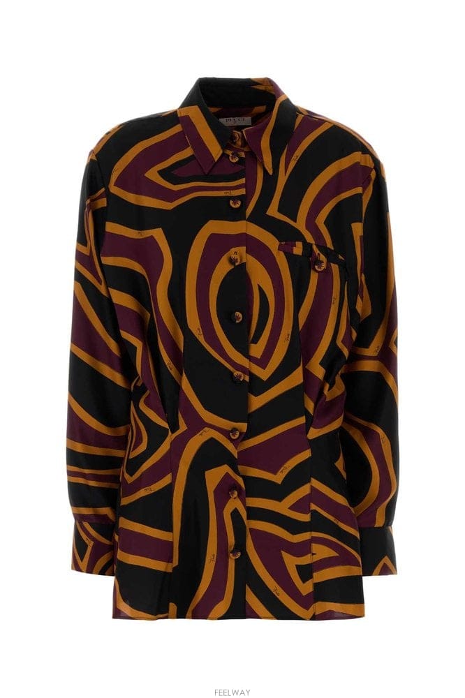 Emilio Pucci ���и��� Ǫġ �ƺ��� ��ũ Ʈ�� 6URG626U741 019 B0442364202���и��� Ǫġ �ƺ��� ��ũ Ʈ�� 6URG626U741 019 B044236