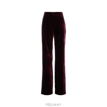 베르사체 INFORMAL 팬츠 비스코스 실크 리퀴드 벨벳 10258 B0442364978