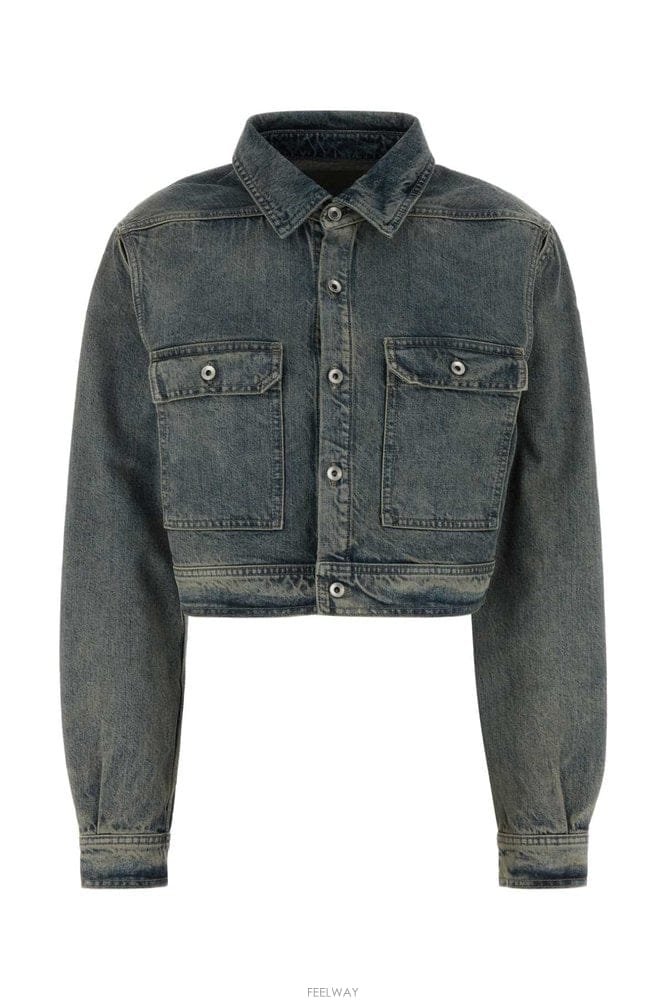 Rick Owens �������� ��ũ������ ������ ������ ũ�� OUTERSHIRT DS02 B0442305583�������� ��ũ������ ������ ������ ũ�� OUTERSHIRT DS02