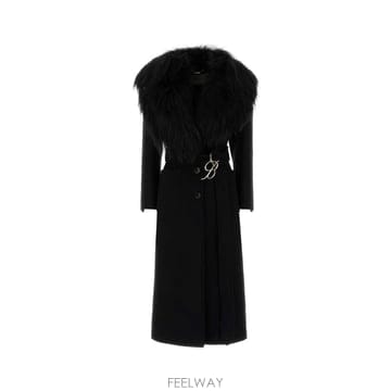 블루마린 코트 COLLO PELLICCIA RF6014T901A2S B0442309699
