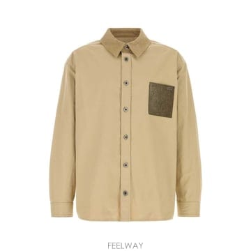로에베 오버셔츠 H526Y05WHC BEIGE B0442314836