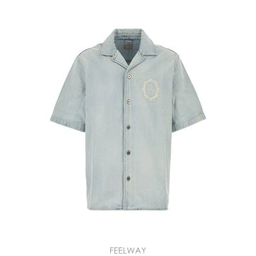 디올 옴므 CAMICIADENIMMANICHECORTEMEDAILL B0442318587