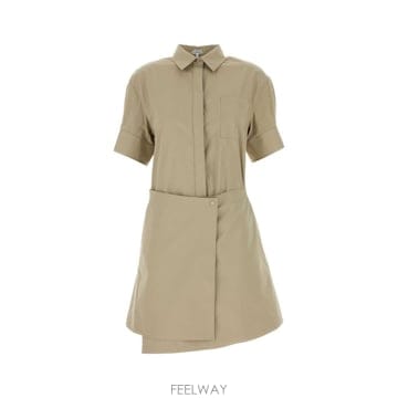 로에베 드레스 S359Y09XNA BEIGE B0442330317