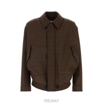 로에베 드로스트링 자켓 H526Y02WGO BROWNBLACK B0442331252