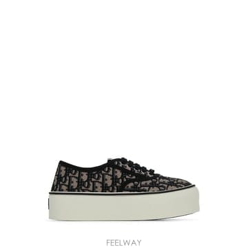 디올 SNAKER CONVERSE TRASPARENTE 베이지 오블 B0442335965