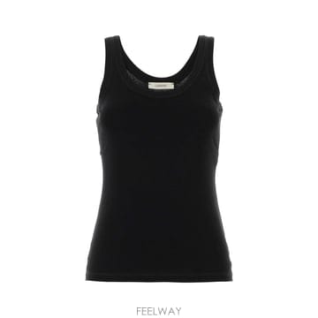 르메르 RIB 탱크 탑 TS0001LJ1016 BK999 B0442364681