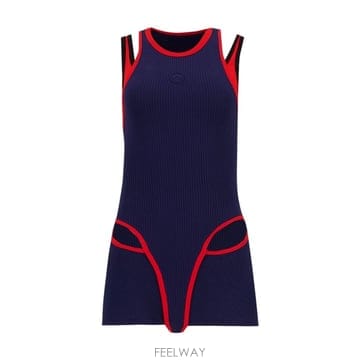 26 F/W 마린 세르 레이어드 CATSUIT 티셔츠 마린 SERRE B0732361640