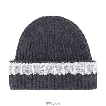 26 F/W 가니 컴팩트 비니 GANNI 울 그레이 B3020240- B0732363782
