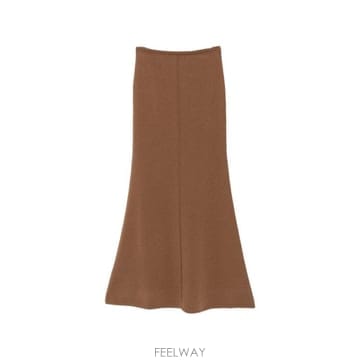 26FW 막스마라 미디 스커트 21306063600 002 BROWN