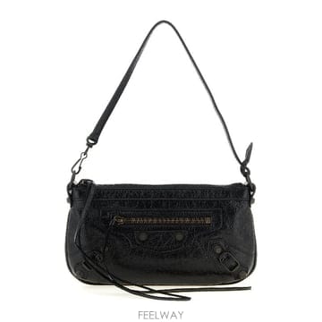 [비엔비명품관] BALENCIAGA 발렌시아가 여성 르 시티 파우치 온 스트랩 크로스백