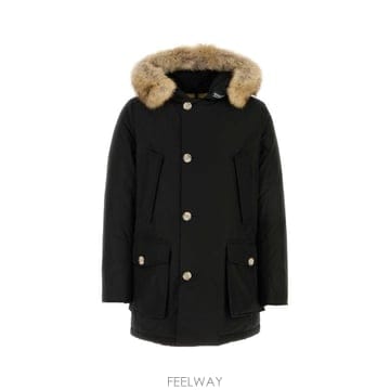 26FW 울리치 아크틱 퍼 트리밍 파카 CFWOOU0482MBUT0001 BLK Black