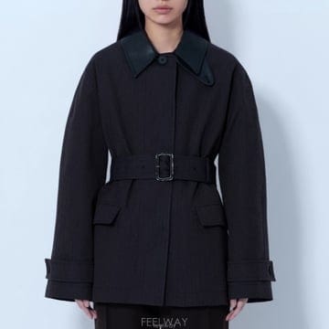 26 FW 스튜디오 니콜슨 Lurie 벨트 웨이스트 코튼 울 LURIE SNW  1902