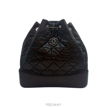 [클로버] 샤넬 빈티지 카프스킨 가브리엘 체인 백팩 스몰 A94485