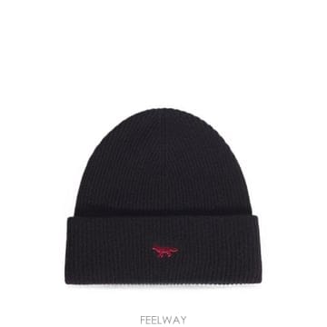 Maison Kitsune �׶�����Ÿ �ؿ� ����Ű���� ���� PROFILE FOX BEANIE MRUWH00KT1235P199�׶�����Ÿ �ؿ� ����Ű���� ���� PROFILE FOX BEANIE MRU