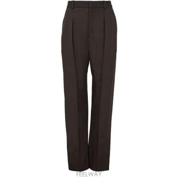 26 FW 나이트모스 프론트 플리티드 벨트 루프 드롭 크로치 팬츠