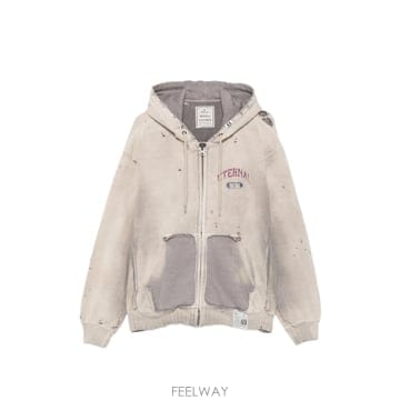 메종미하라야스히로 distressed sun faded hoodie 12317322477832 TP72575