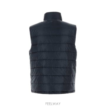 26FW 에르노 네이비 블루 나일론 민소매 다운 자켓 PI001348U12020Z9219 TP58048361