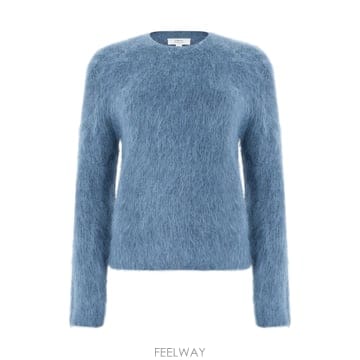 26FW 빈스 크루 넥 스웨터 in alpaca 블렌드 V216179960574BLS TP581996831