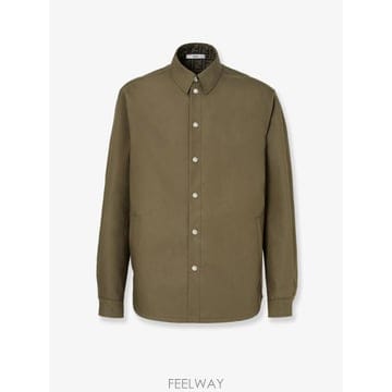 [N85]펜디 FW1470 남성 자켓 블레이저 코트 패딩 FENDI Zucca Green FF jacquar