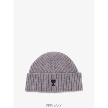 [N85]아미 UBO006 남성 모자 비니 버킷햇 캡 AMI PARIS Wool beanie hat