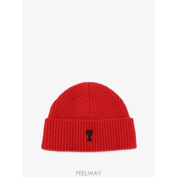 [N85]아미 UBO006 남성 모자 비니 버킷햇 캡 AMI PARIS Wool beanie hat