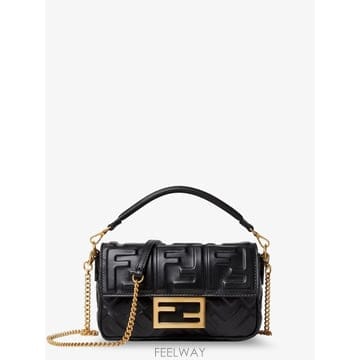 FENDI [N85]��� 8BS017 ���� ũ�ν��� ����� ���۹� FENDI Baguette Mini leather s[N85]��� 8BS017 ���� ũ�ν��� ����� ���۹� FENDI Bag
