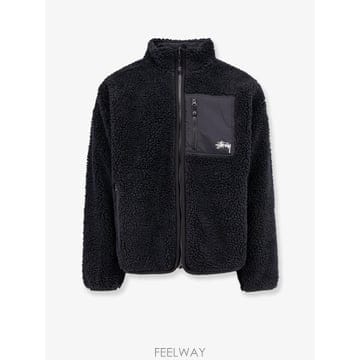[N85]스투시 118529 남성 자켓 블레이저 코트 패딩 STUSSY Sherpa and nylon rev