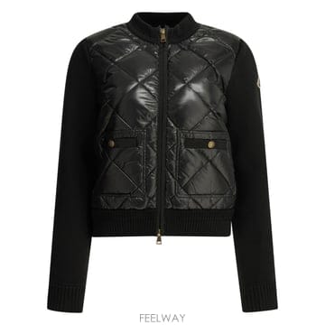 [V90]몽클레어 9B00004 M1113999 여성 니트 스웨터 가디건 Tricot Zip Up Cardi