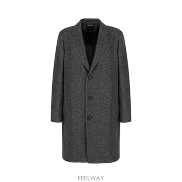 25FW 지제냐 멀티 컬러 캐시미어 블렌드 코트 4DB5S0298508A2298508A2 TP57880486