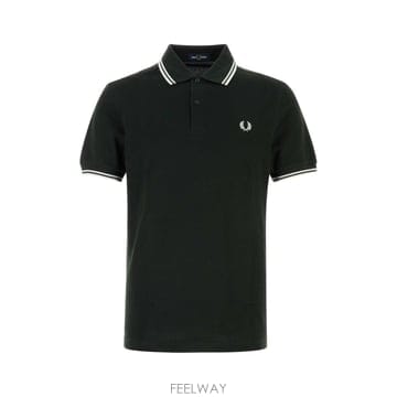 [X45]프레드 M3600 T50 남성 폴로 피케셔츠 Bottle green piquet polo shirt