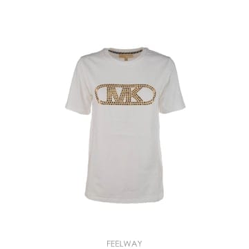 Michael Kors [W63]����Ŭ�ھ MS651SC97J 100 ���� Ƽ���� ���� ž T SHIRT[W63]����Ŭ�ھ MS651SC97J 100 ���� Ƽ���� ���� ž T