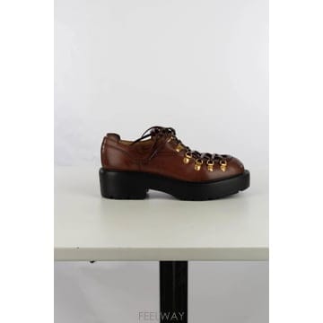 Miu Miu [W63]�̿�̿� 5E766EF0555OD F0201 ���� ���� ���̽������� ��ȭ SCARPE STRINGA[W63]�̿�̿� 5E766EF0555OD F0201 ���� ���� ���̽�����
