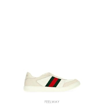 [W63]구찌 A006VLFAGIV 9078 남성 스니커즈 슬립온 Sneakers in nylon bianc