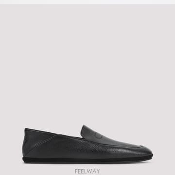 26FW 존롭 블랙 레더 Kingston II 로퍼 YSL12UL1R TP570492323