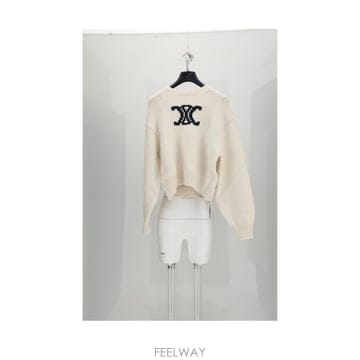 CELINE [K68]������ RY0ZX3T27 01MA ���� ��Ʈ ������ ����� CREWNECK SWEATER[K68]������ RY0ZX3T27 01MA ���� ��Ʈ ������ ����� CRE