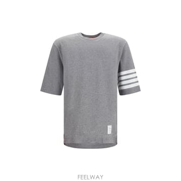 Thom Browne [K68]����� MJS168G07862 055 ���� Ƽ���� �μҸ� ž ���� ���� Striped T Shir[K68]����� MJS168G07862 055 ���� Ƽ���� �μҸ� ž 