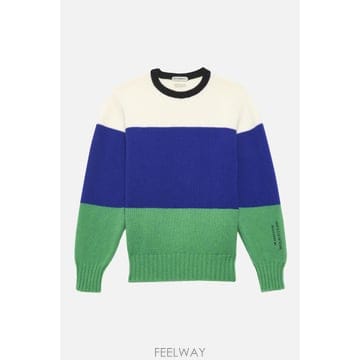 J.W.Anderson [G95]JW�ش��� KW1624YN0456855 ���� ��Ʈ Ǯ���� ������ ����� STRIPE JUMPER[G95]JW�ش��� KW1624YN0456855 ���� ��Ʈ Ǯ���� ������ 