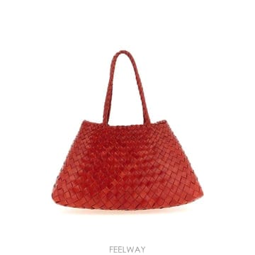 26FW 드래곤 Diffusion Santa Croce 빅 숄더 백 8892DGW6MATPOPPYRED TP