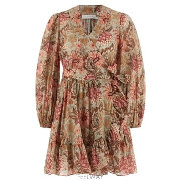 짐머만 DAYLIGHT 미니 WRAP FRILL 드레스 2449DRS263STFS TP576594068
