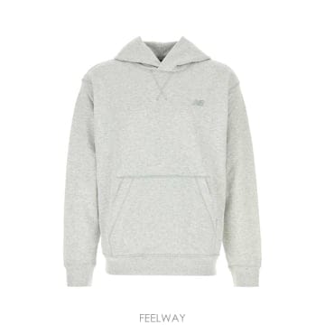 26FW 뉴 밸런스 멜란지 라이트 grey 코튼 스웨트 셔츠 MT41534AHHASHHEATHER TP580