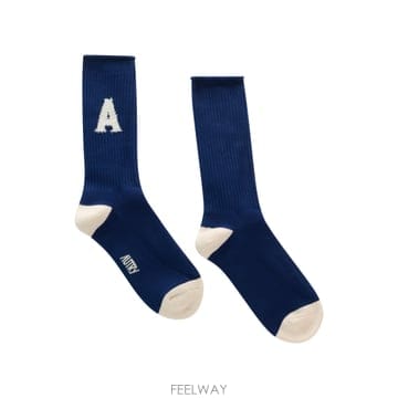 26FW 오트리 양말 with 디테일 SOPU139T TP581720657
