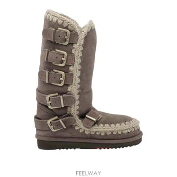 26FW 모우 Eskimo 버클 스트랩 부츠 101137AELGRY TP581727215