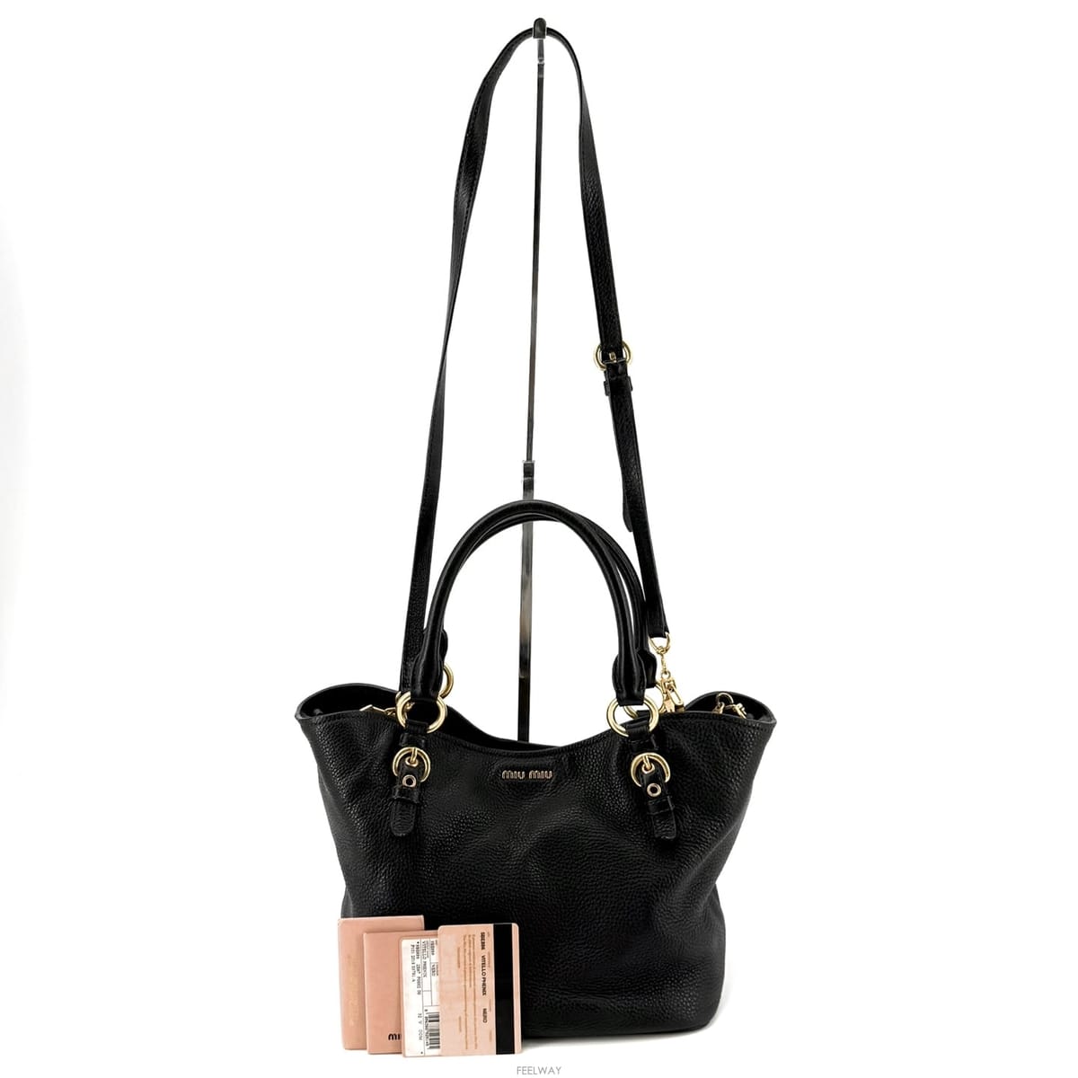 Miu Miu �̿�̿� ���ڷ� �Ǵн� 2way ����� 5BE886�̿�̿� ���ڷ� �Ǵн� 2way ����� 5BE886