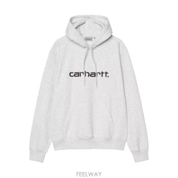 26FW CARHARTT 로고 코튼 후드티 I0305473Z5XX TP581996257