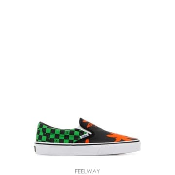 26SS 발렌티노 프린트 캔버스 발렌티노 가라바니 x  클래식 슬립 On 슬립 ons 8W2S0NY9XWFB