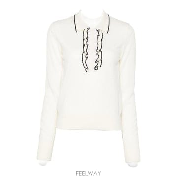 26FW 포르테 포르테 울 폴로 셔츠 15435MYKNITDIAMOND TP581995729