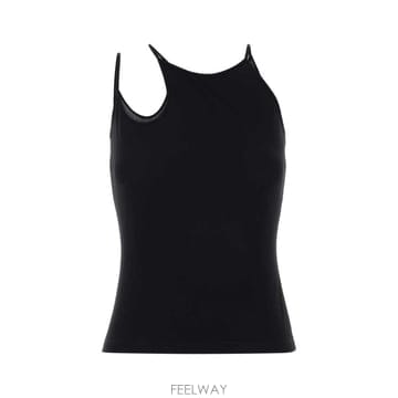 26FW 알렉산더 맥퀸 블랙 메쉬 탱크 탑 A0005IQLAFL1000 TP579567487