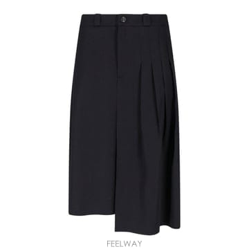 26FW 아워레가시 Origami 스커트 W4264OCBCOARSEBLACKGABARDINE TP581959