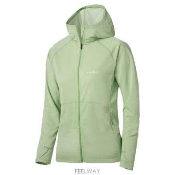 mont 벨 Cool Full 집 후드티 여성 1114637LGN TP577476752